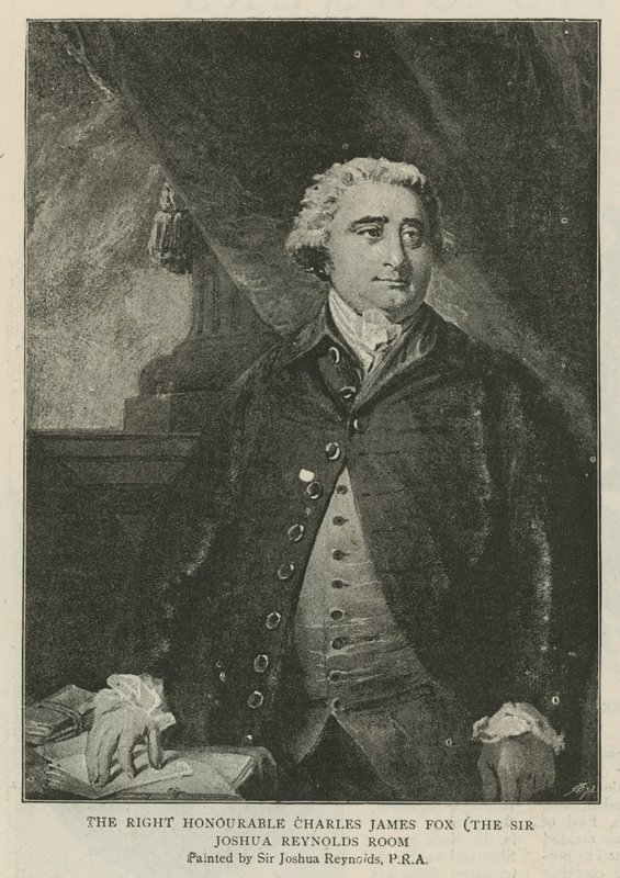 O Honorável Charles James Fox de Joshua Reynolds