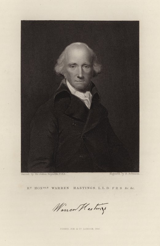 Warren Hastings de Joshua Reynolds