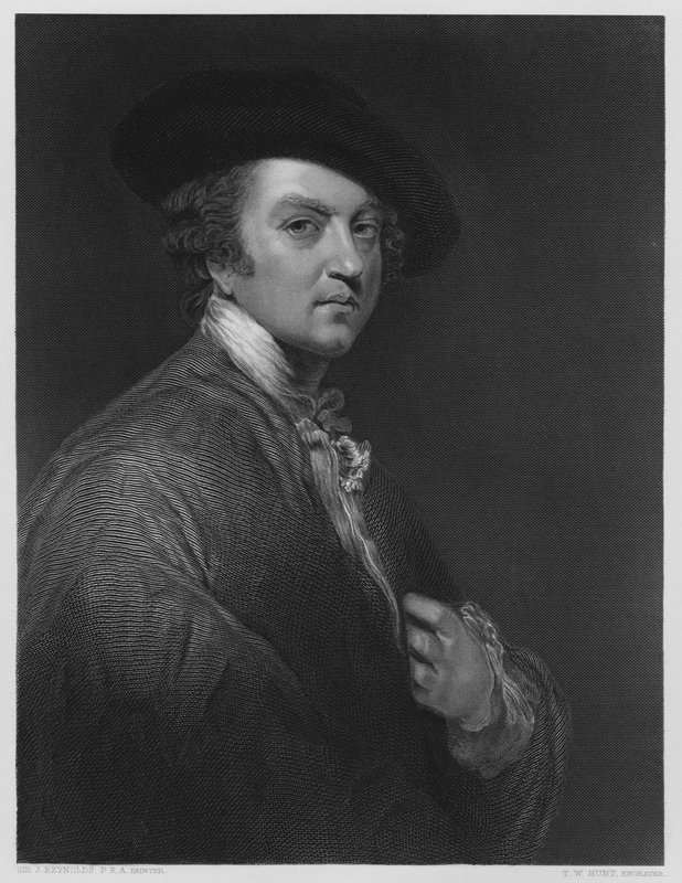 Sir Joshua Reynolds, da foto na Vernon Gallery de Joshua after Reynolds