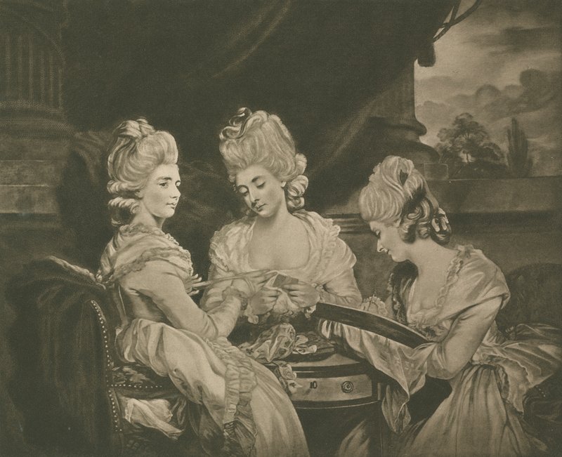 The Ladies Waldegrave de Joshua after Reynolds