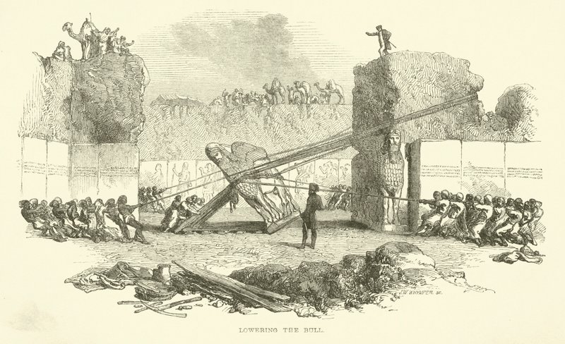 Abaixando o touro de Josiah Wood Whymper