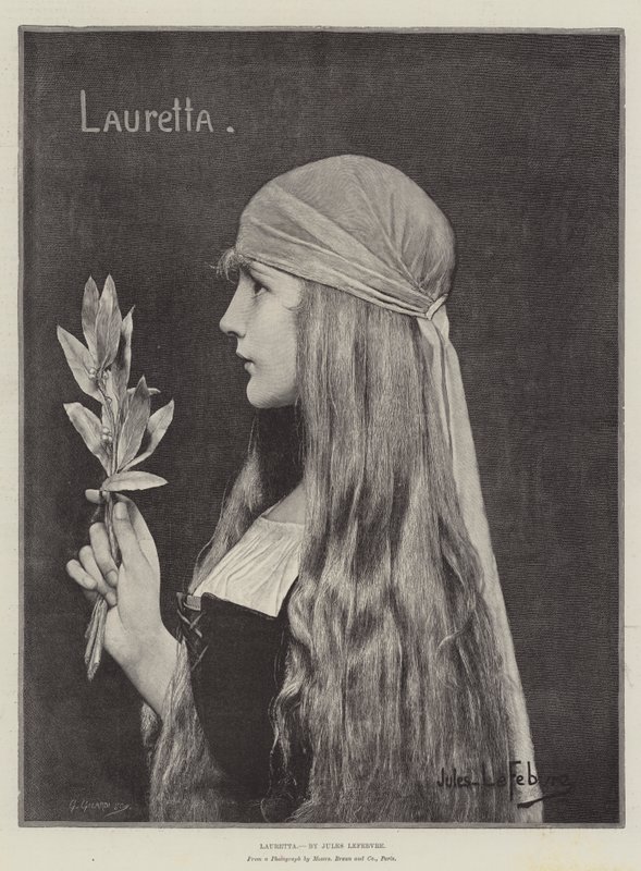 Lauretta de Jules Joseph Lefebvre