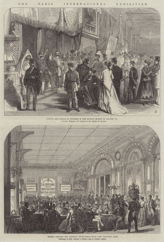 A exposição internacional de Paris de Jules Pelcoq
