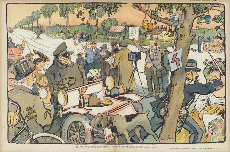 Ilustração para o riso de Jules Abel Faivre