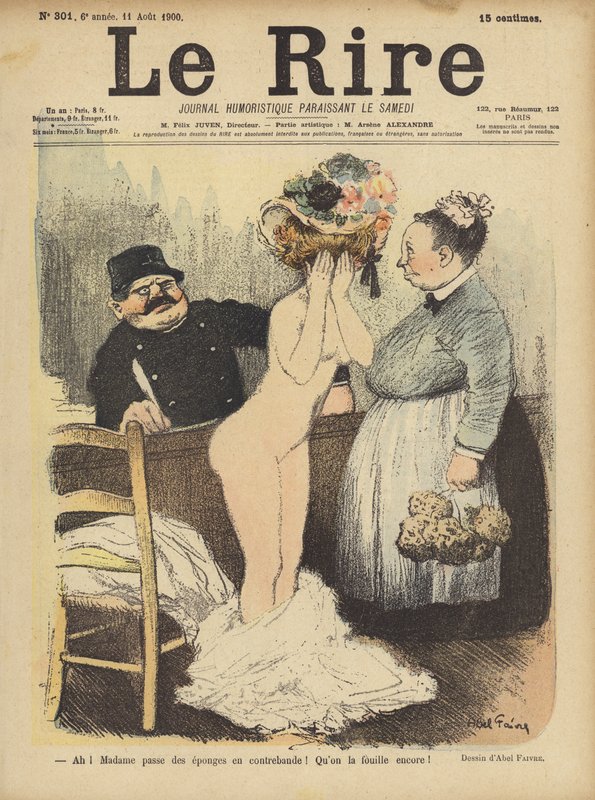 Ilustração para o riso de Jules Abel Faivre