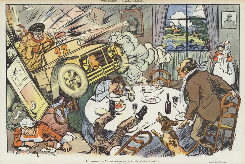 Ilustração para o riso de Jules Abel Faivre