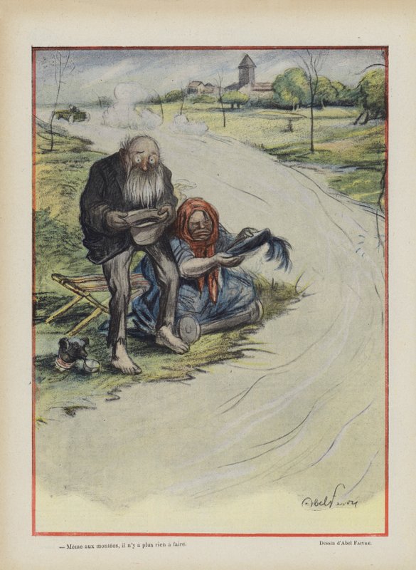 Ilustração para o riso de Jules Abel Faivre