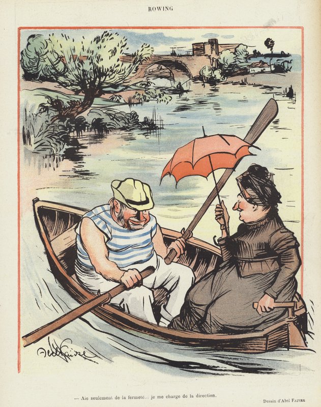 Remo Ilustração para Le Rire de Jules Abel Faivre