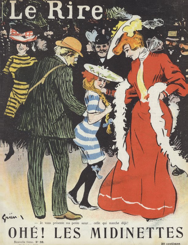 Ilustração para o riso de Jules Alexandre Gruen or Grun