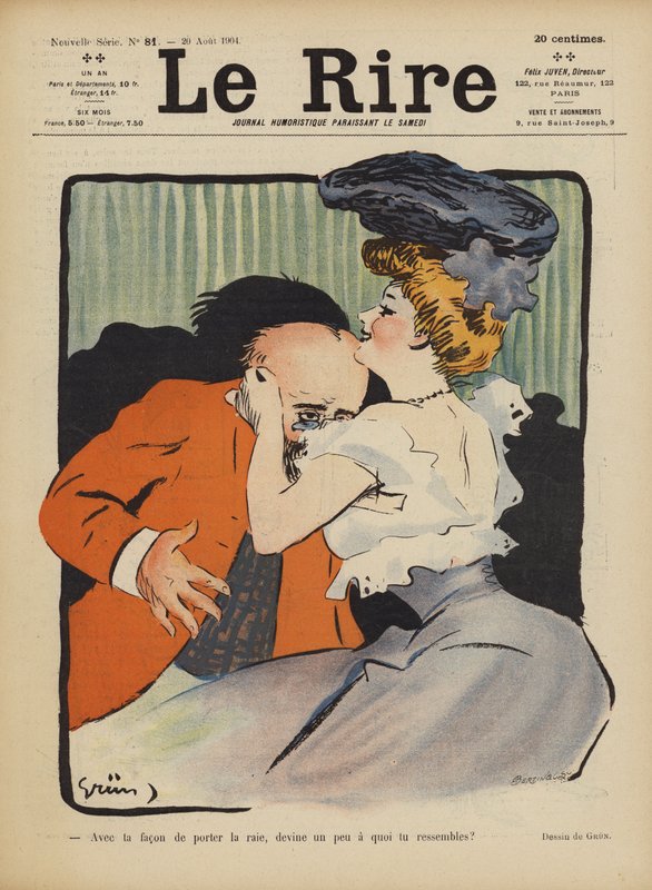 Ilustração para o riso de Jules Alexandre Gruen or Grun