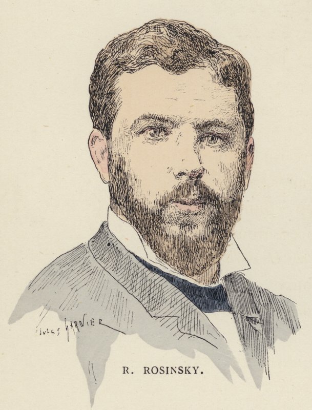 R Rosinsky (cor litho) de Jules Arsene (after) Garnier