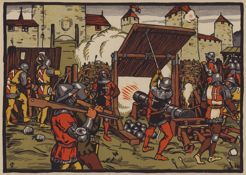 Conquista do Aargau pela Confederação Suíça de Jules Courvoisier