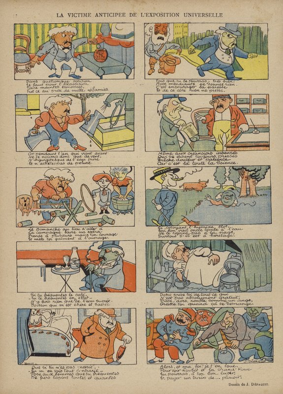 Ilustração para o riso de Jules Depaquit