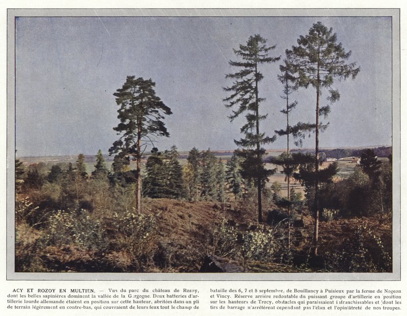 Acy e Rozoy em Multien de Jules Gervais Courtellemont