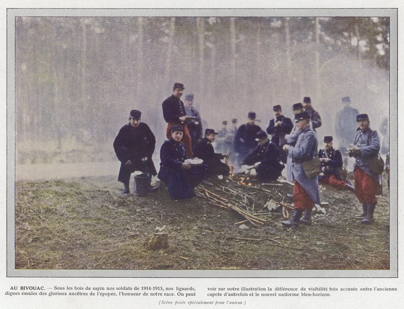 No Bivouac de Jules Gervais Courtellemont