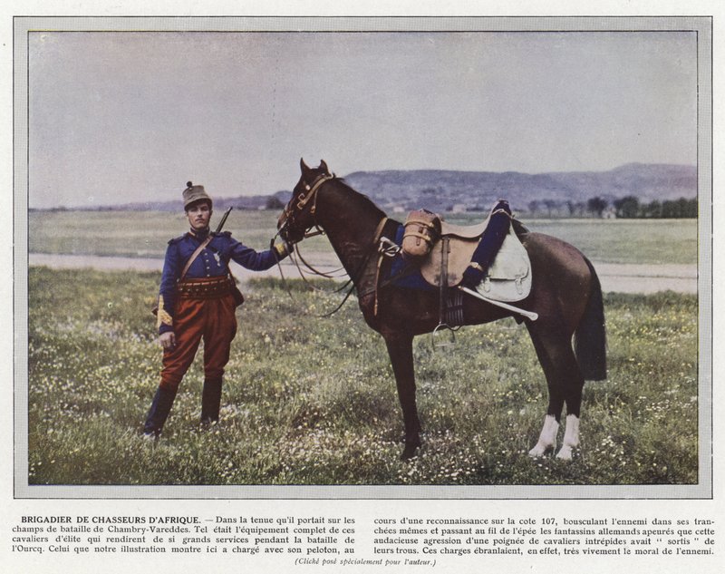 Brigadeiro de Caçadores Africanos de Jules Gervais Courtellemont