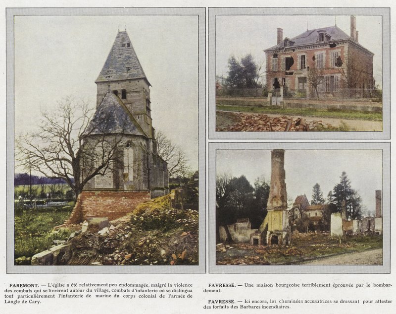 Faremont, Favresse, Favresse de Jules Gervais Courtellemont