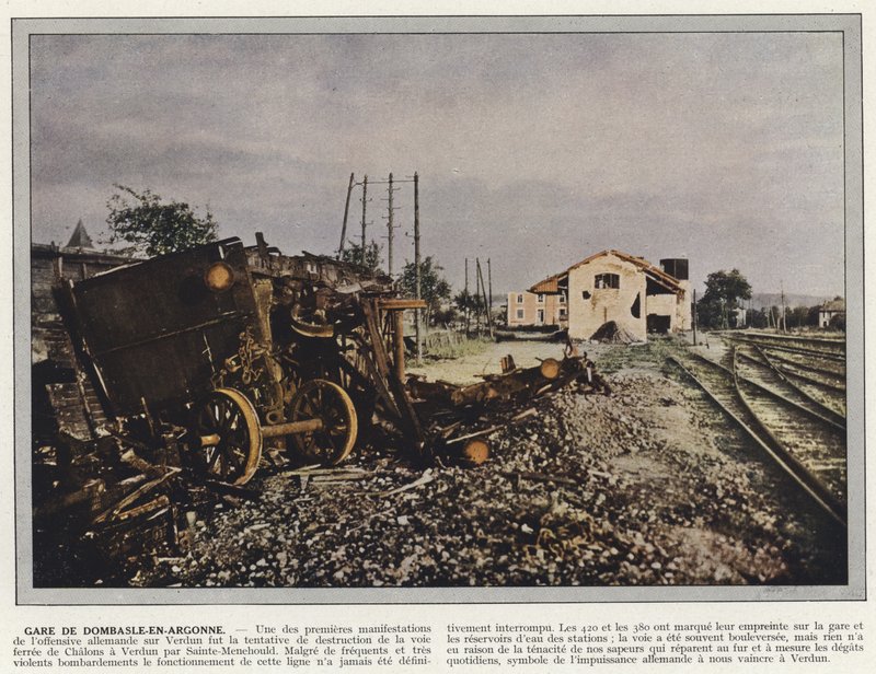 Estação de Dombasle-in-Argonne de Jules Gervais Courtellemont