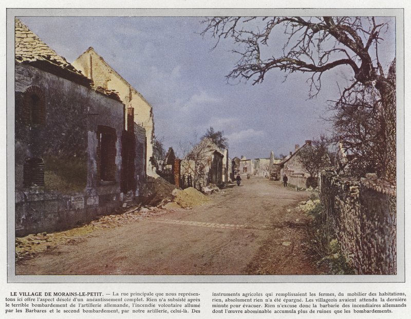 A aldeia de Morains-le-Petit de Jules Gervais Courtellemont