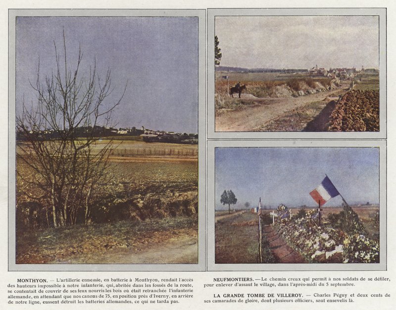 Monthyon, Neufmontiers, o grande túmulo de Villeroy de Jules Gervais Courtellemont