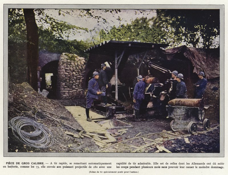 Pedaço de Big Caliber de Jules Gervais Courtellemont