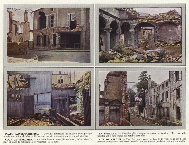 Lugar Sainte-Catherine, A Princesa, Tribunal de serralheiro, Rue de Verdun de Jules Gervais Courtellemont