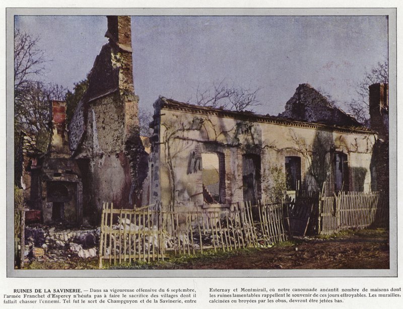 Ruínas do Savinerie de Jules Gervais Courtellemont