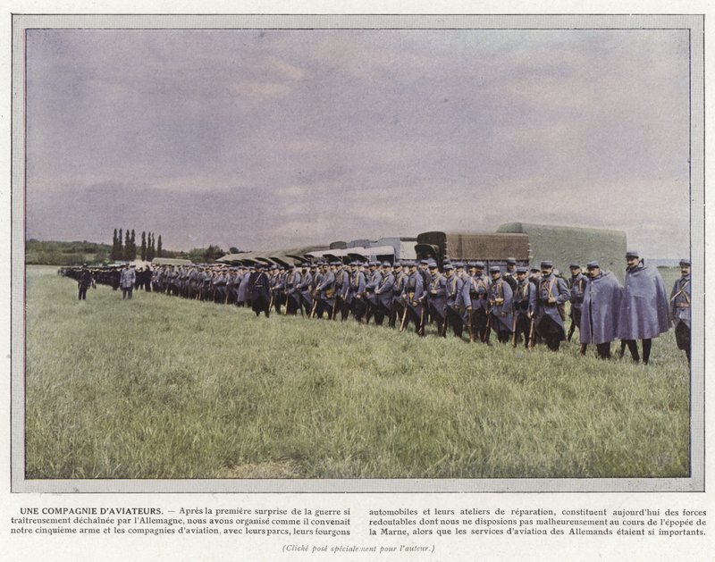 Uma companhia de aviadores de Jules Gervais Courtellemont