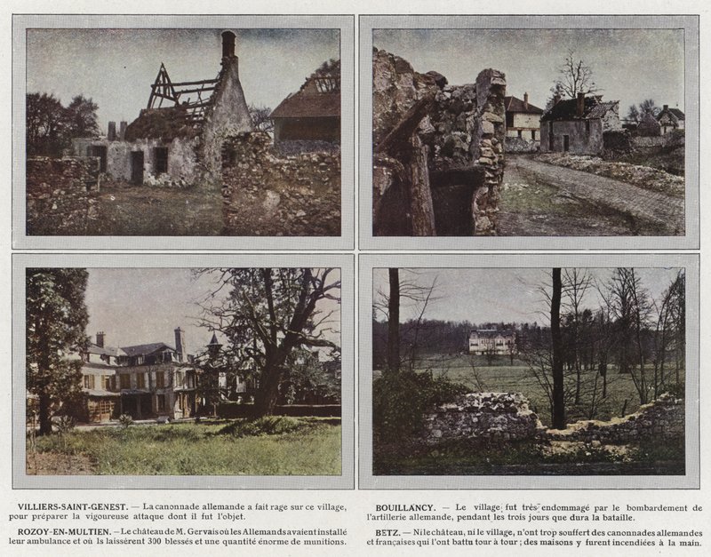Villiers-Saint-Genest, Bouillancy, Rozoy-en-Multien, Betz de Jules Gervais Courtellemont