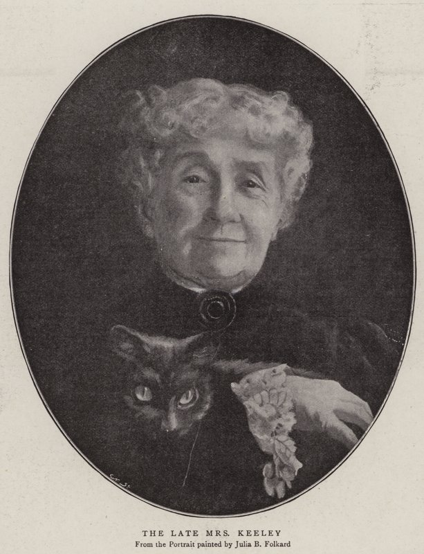 O falecido Mrs Keeley de Julia Bracewell Folkard