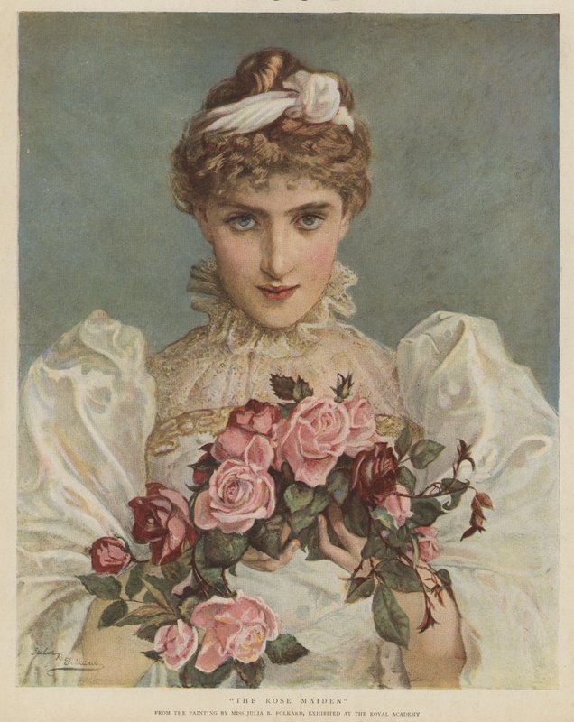 A donzela rosa de Julia Bracewell Folkard