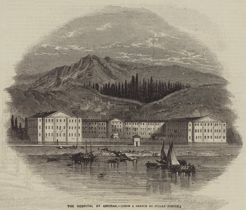 O hospital em Smyrna de Julian Portch
