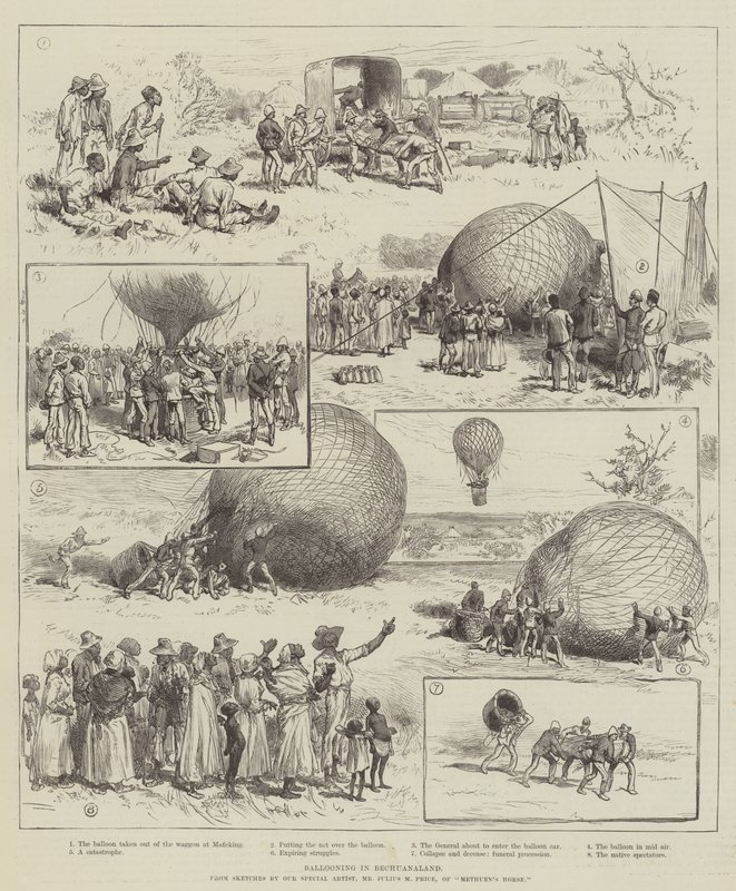 Balonismo em Bechuanaland de Julius Mandes Price