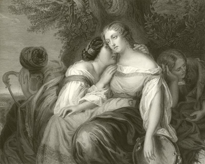 Filha de Jefté de Julius Friedrich Anton Schrader