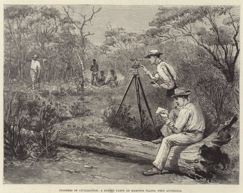 A terra da pepita de ouro, Hampton Plains de Julius Mandes Price