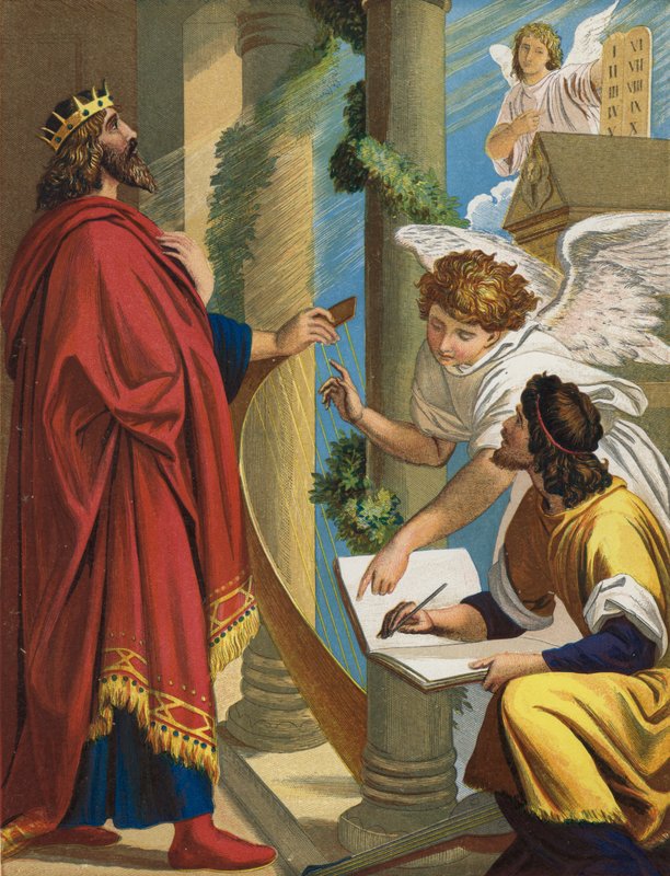 Petição de David de Julius Schnorr von Carolsfeld