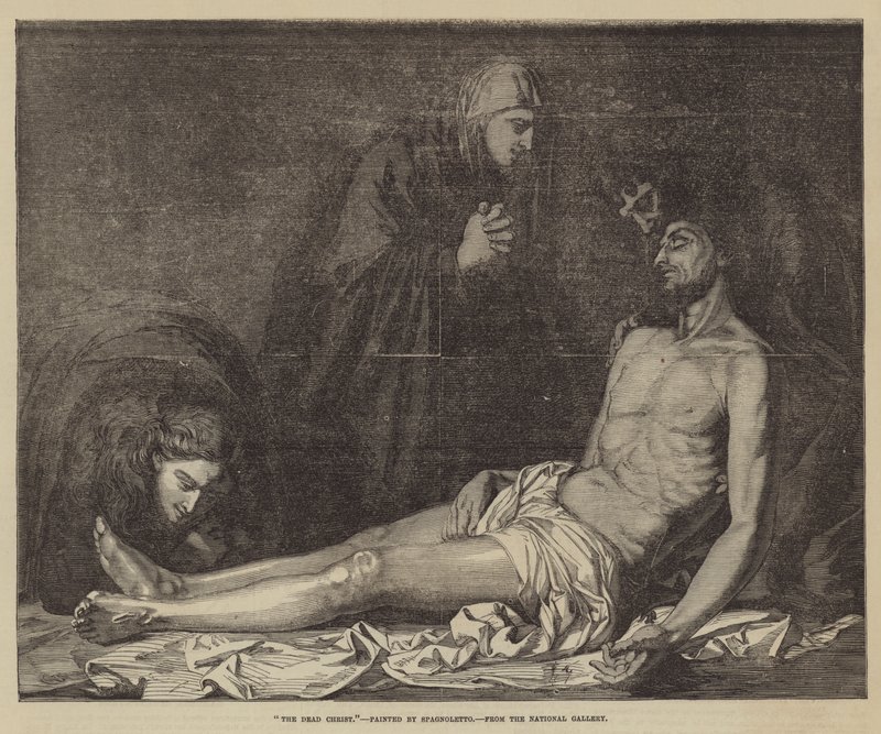 O Cristo Morto de Jusepe de Ribera
