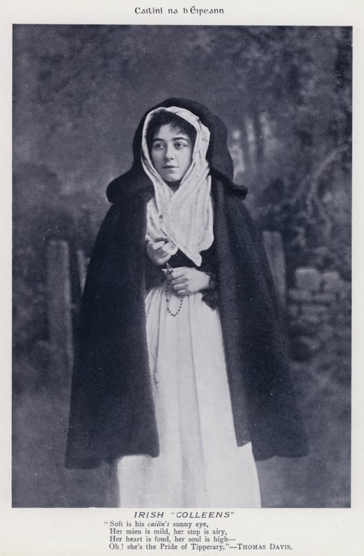 Colleens" irlandês (foto a p/b) de Karl Karlovich Piratsky