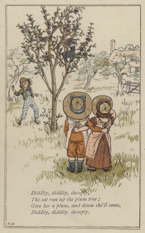 Diddlty, diddlty, dumpty de Kate Greenaway