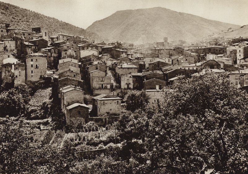 Itália: Scanno, Abruzzi (foto a p/b) de Kurt Hielscher