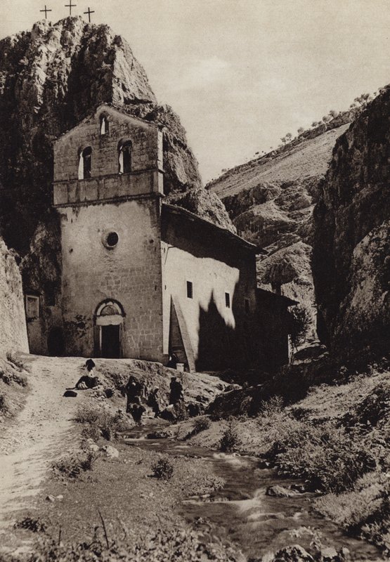 Itália: Val di Rajale, Abruzzi (foto a p/b) de Kurt Hielscher