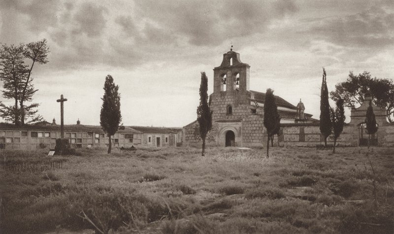 Espanha: "Meu Deus, quão solitários são os mortos", Becquer (foto p/b) de Kurt Hielscher