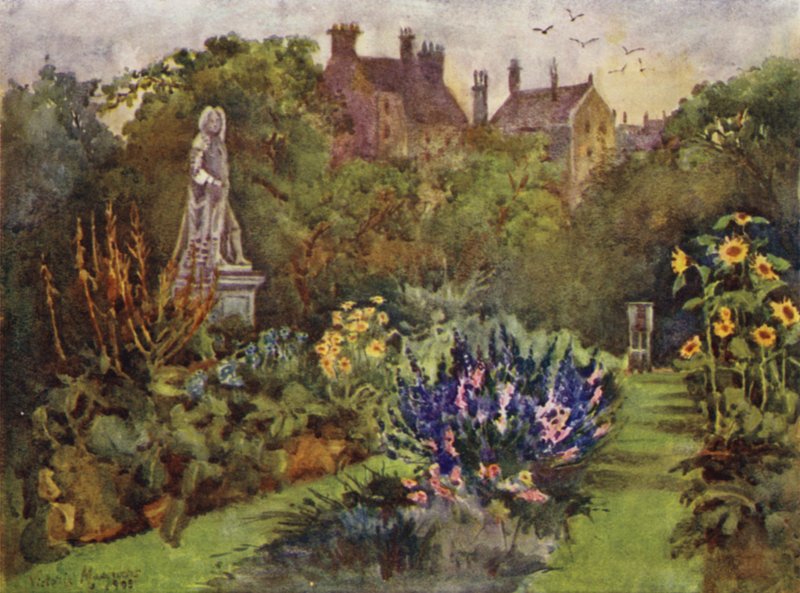 Chelsea Physic Garden (cor litho) de Lady Victoria Marjorie Harriet Manners