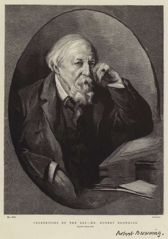 Celebridades do dia, Sr. Robert Browning de Lance Calkin
