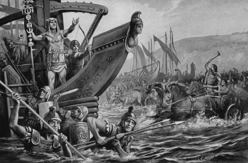 Um Corajoso Criador Padrão (litho) de Lancelot Speed