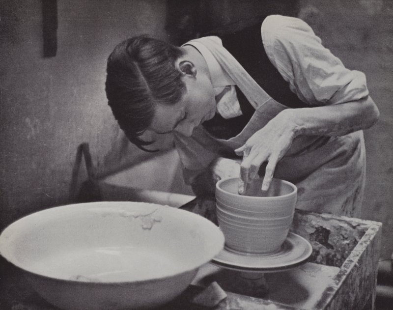 Olaria em Eton (foto a p/b) de Laszlo Moholy Nagy