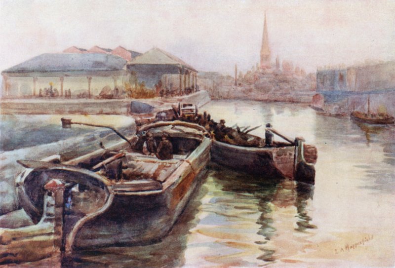 St Mary Redcliffe, do Princes Wharf de Laura Annie Happerfield