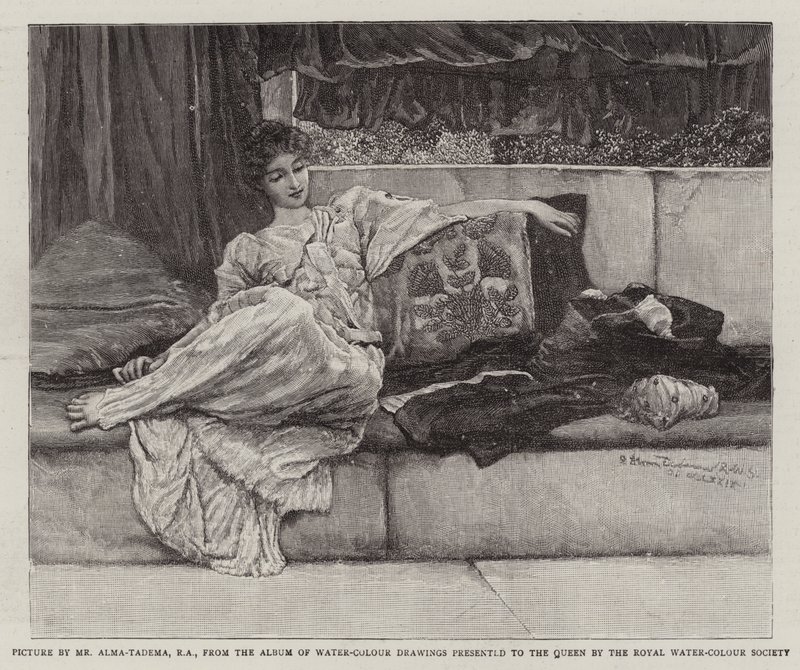O Jubileu de Sua Majestade a Rainha de Lawrence Alma Tadema