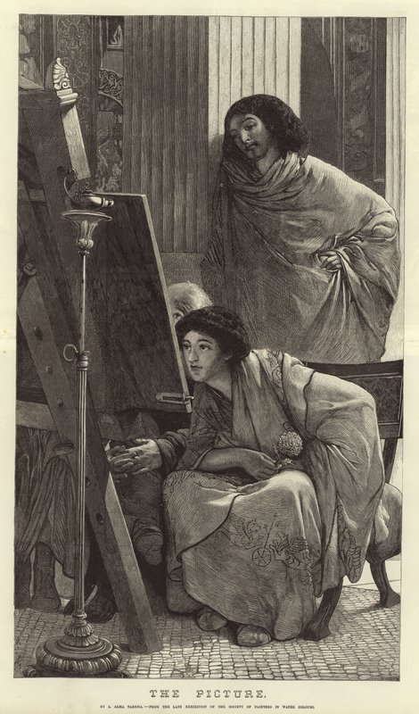 A imagem de Lawrence Alma Tadema