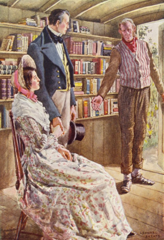 Ilustração para o Dr. Marigold de Leonard Skeats